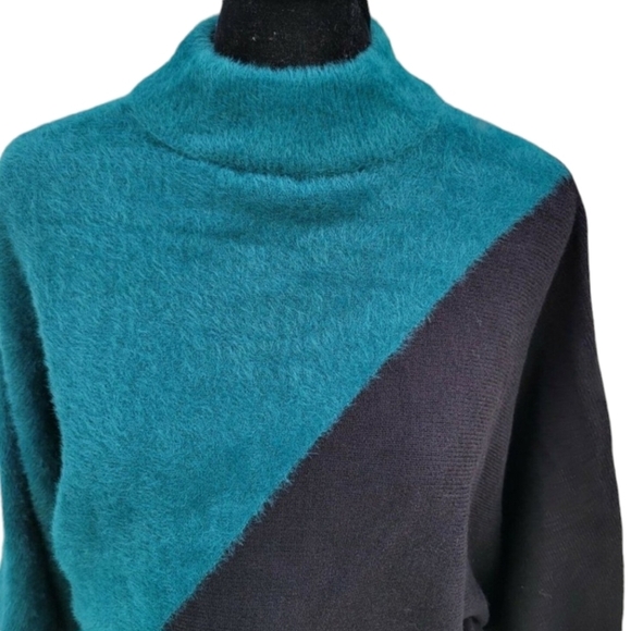 Alfani Square Sleeve Elbow Length Blouse Women's. Size Large. New With Tags $79. - Picture 4 of 9